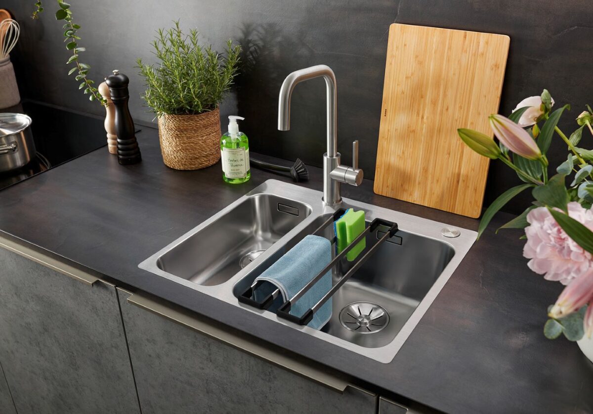 BLANCO JANDORA köögisegisti harjatud roostevaba teras - Image 4