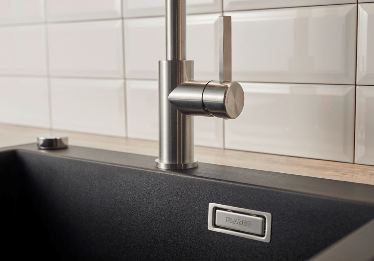 BLANCO JANDORA köögisegisti harjatud roostevaba teras 526615