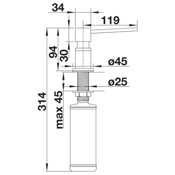 BLANCO LATO seebidosaator joonis