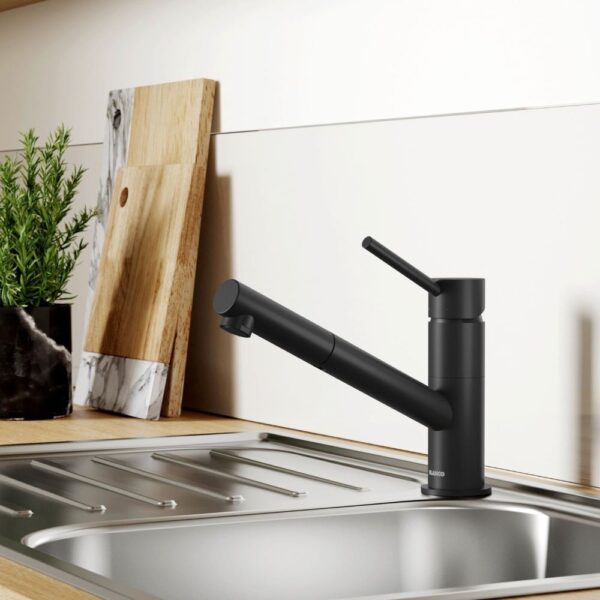 BLANCO KANO-S köögisegisti matt must 526668