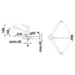 BLANCO KANO köögisegisti joonis