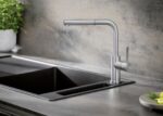 BLANCO LANORA-S köögisegisti harjatud roostevaba teras 523123
