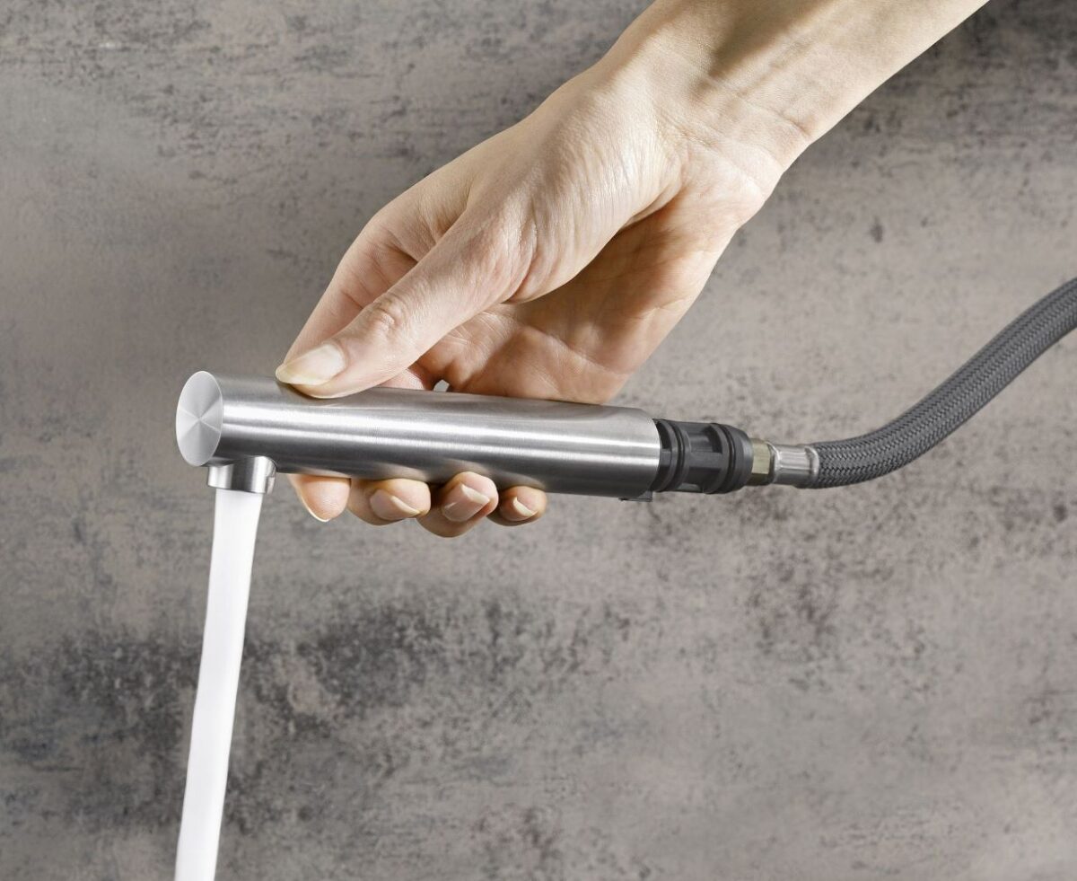 BLANCO LANORA-S köögisegisti harjatud roostevaba teras 523123