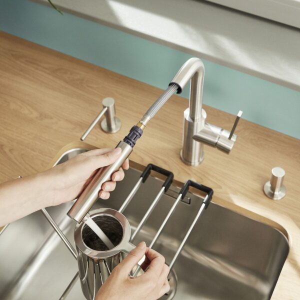 BLANCO LANORA-SF köögisegisti harjatud roostevaba teras 526180