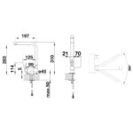 BLANCO LARESSA-F köögisegisti kang paremal kroom - Image 7