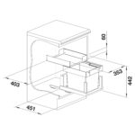 BLANCO sorter SELECT II 401 Combi 526304