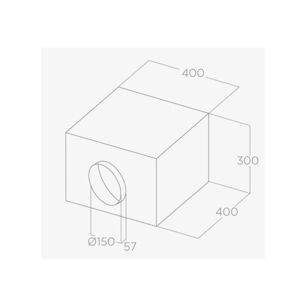 ELICA KIT0184296 väline õhupuhasti läbivoolumootor joonis