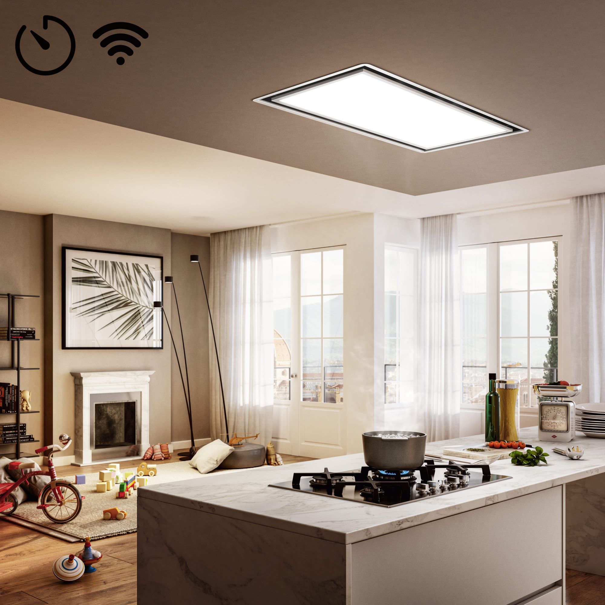 Õhupuhasti Elica SKYDOME NO MOTOR A100 Õhupuhasti Elica SKYDOME NO MOTOR A100