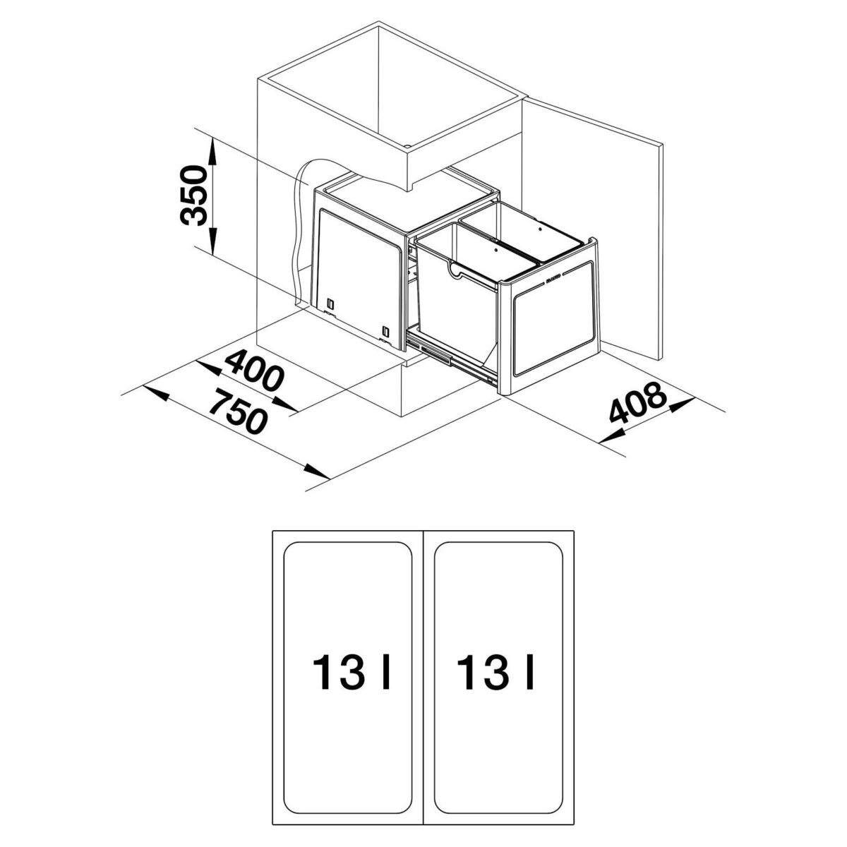 BLANCO sorter BOTTON Pro 45/2 Automatic - Image 6