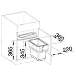 BLANCO sorter SINGOLO-S 512881