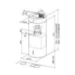 Õhupuhasti Faber CYLIND I.EVO PLUS