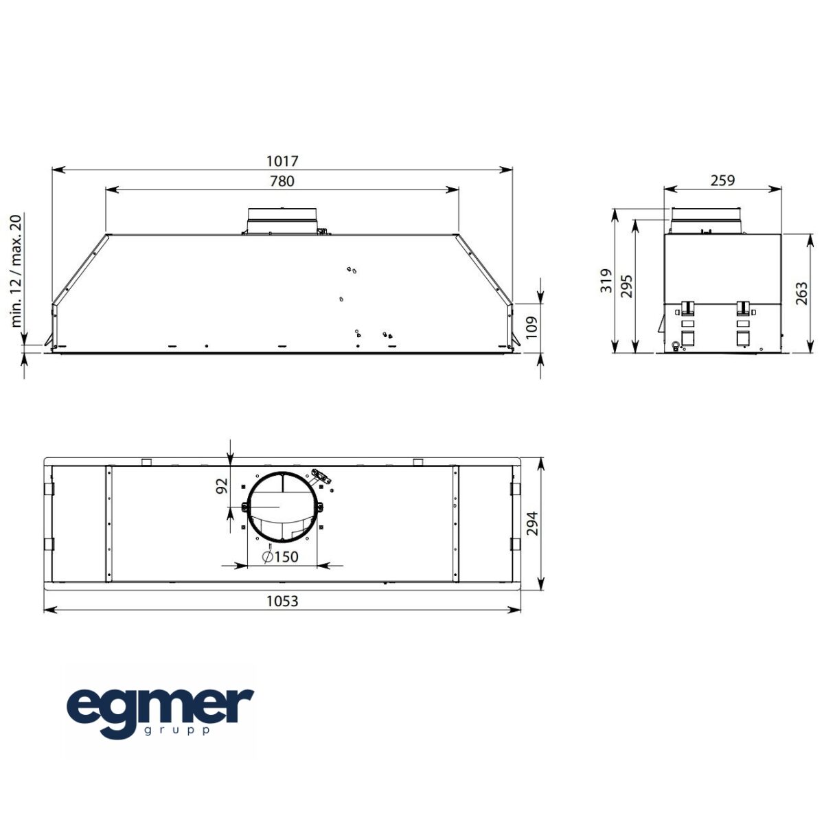 Integreeritav õhupuhasti FALMEC INCASSO PLUS - Image 7