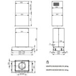 Integreeritav õhupuhasti FALMEC INCASSO PLUS NRS joonis