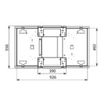 Õhupuhasti FALMEC NUBE 90 valge joonis