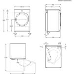 electrolux aeg kuivati 64 cm joonis
