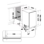 Integreeritav nõudepesumasin Whirlpool WSIC3M27 - Image 6