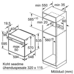 Ahi Bosch HBA530BB0S joonis