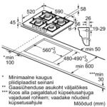 Bosch PPP6A6I10 gaasiplaat - Image 5