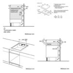 Bosch induktsioonpliidiplaat 60cm joonis