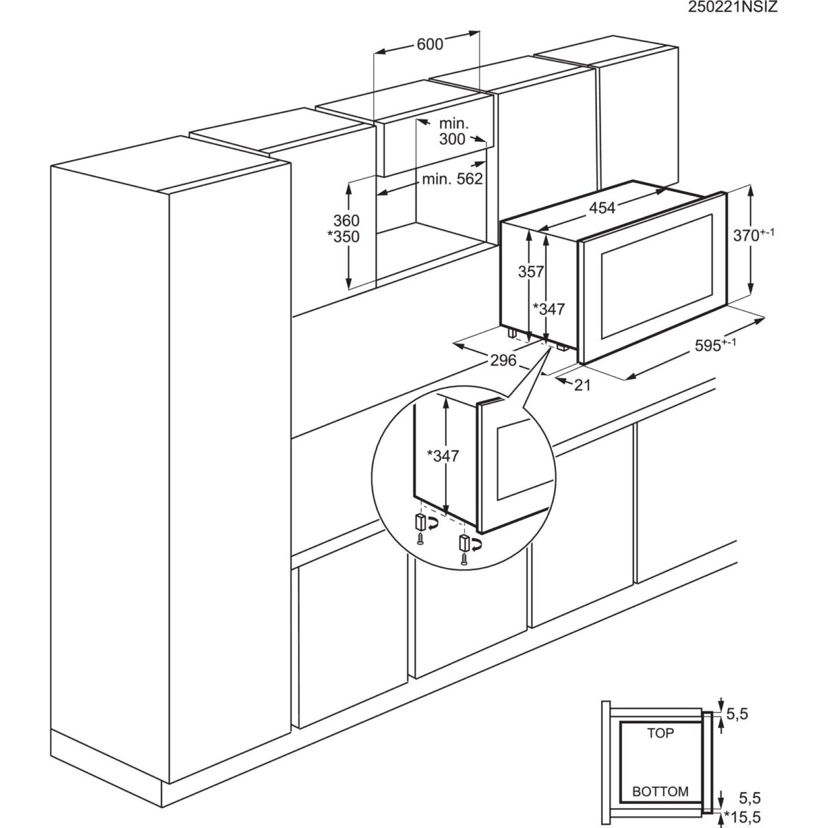 AEG TB6SM171DB integreeritav mikrolaineahi - Image 6
