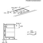 Electrolux pliidiplaat koos õhupuhastiga ECC8344 paigaldus