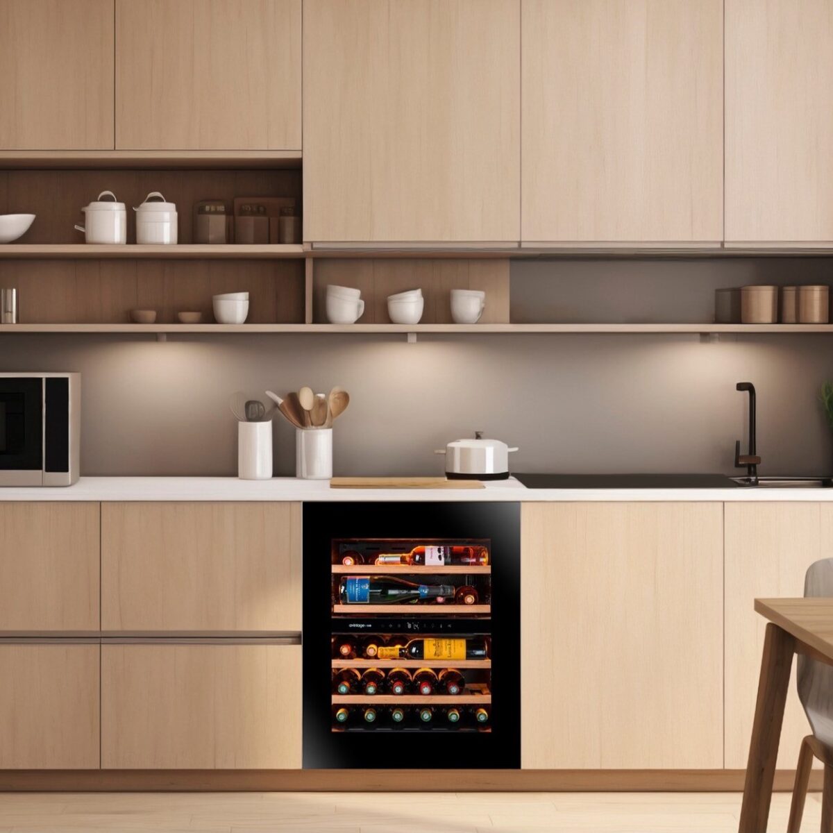 Avintage AVI72PLATINUM integreeritav veinikülmik