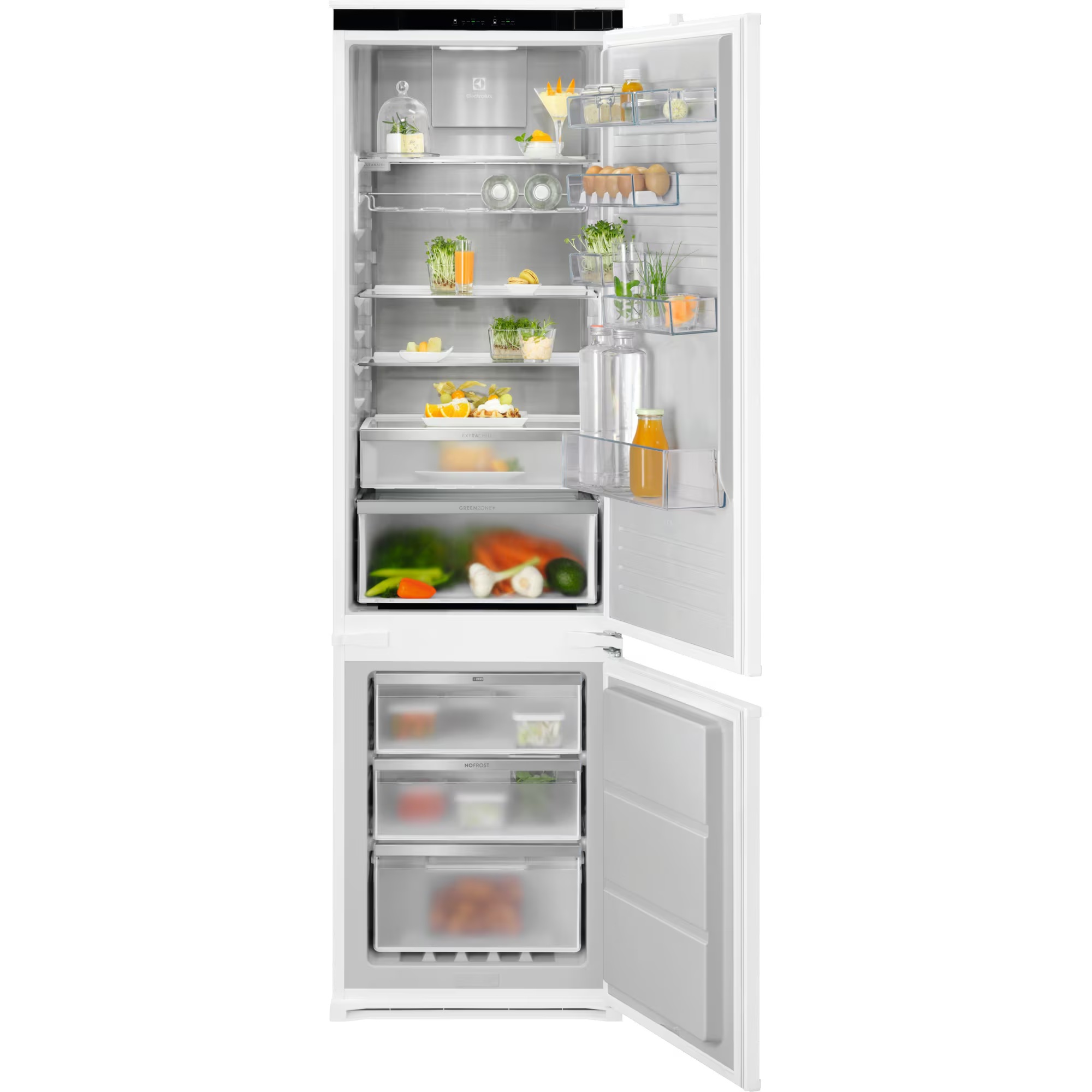 Electrolux E6MNCE19S integreeritav külmik-sügavkülmik Electrolux E6MNCE19S integreeritav külmik-sügavkülmik