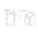 Bosch WQG245DXSN soojuspumbaga trummelkuivati - Image 4