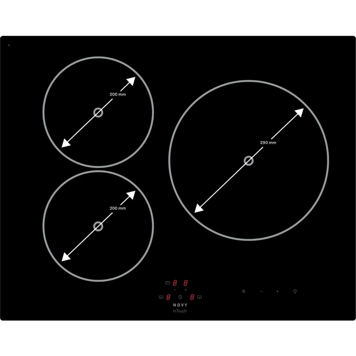 Induktsioonpliidiplaat NOVY Comfort 1752 - Image 2