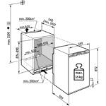 Liebherr IFd 3904 integreeritav sügavkülmik