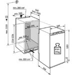 Liebherr SIFNdi 4155 integreeritav sügavkülmik
