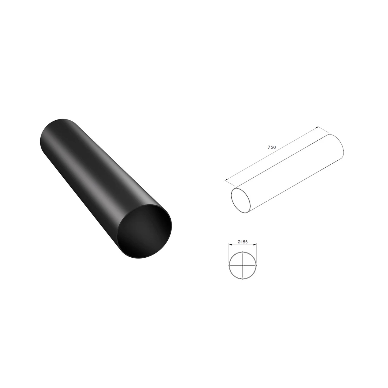 BORA Ecotube ER750 ventilatsioonitoru BORA Ecotube ER750 ventilatsioonitoru