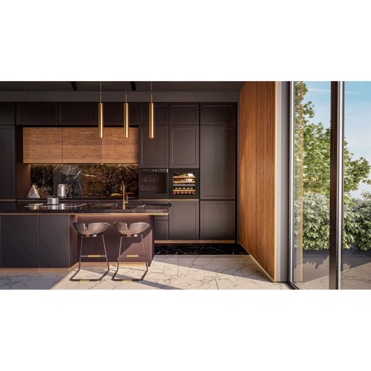 Avintage AVI60PLATINUM integreeritav veinikülmik