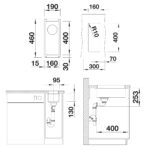 BLANCO SUBLINE 160-U altpaigaldatav valamu - Image 10