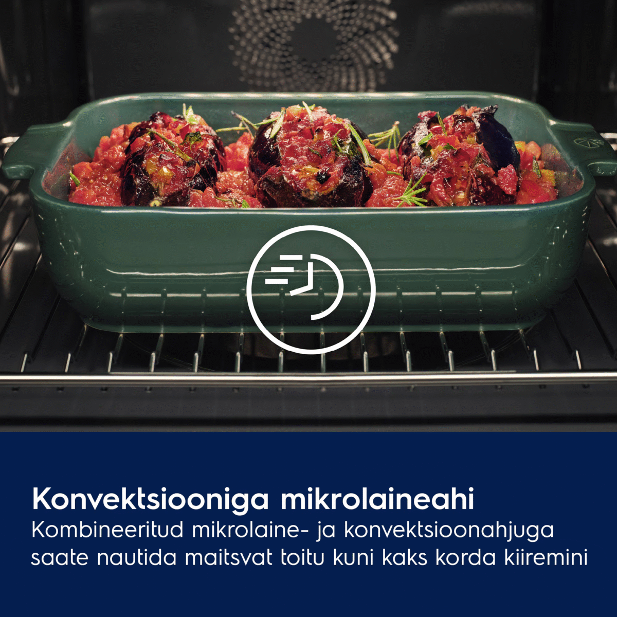 Kompaktahi mikrolainefunktsiooniga Electrolux EVL6E49X