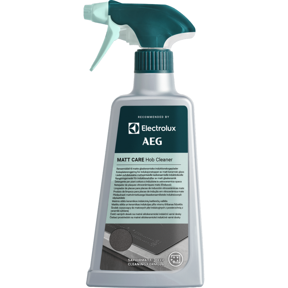 Matt musta pliidiplaadi puhastusvahend Matt Care