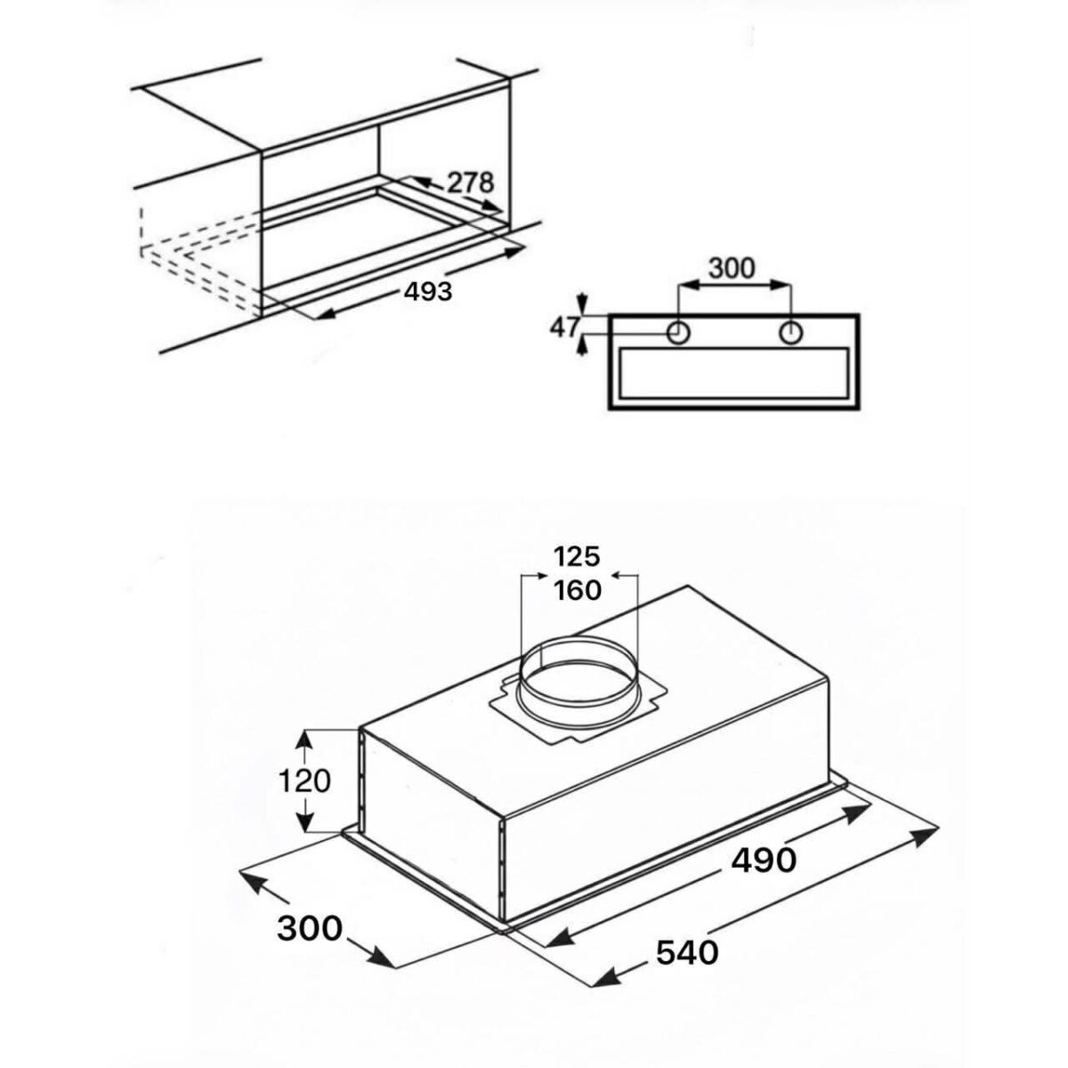 Electrolux LFG716 mootorita õhupuhasti 54cm LFG716SLIM egmer grupp
